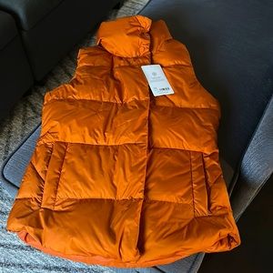 Orange Athleta Vest